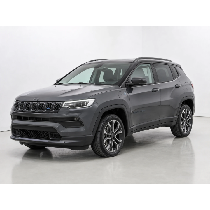 Jeep Compass 80th Anniversary 4xe 190 CV AWD de demostración en espacio de venta limpio y luminoso