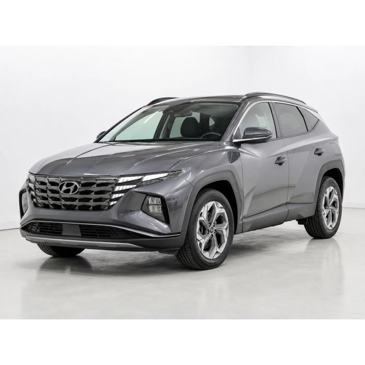 Hyundai Tucson Tecno 1.6 CRDi 48V 136 CV DCT de demostración en zona de venta iluminada